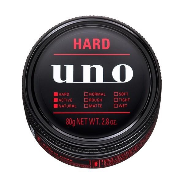 Shiseido - Gel Vuốt Tóc Uno Matte 80g Tạo Kiểu Tóc Vuốt Dựng Phong Cách