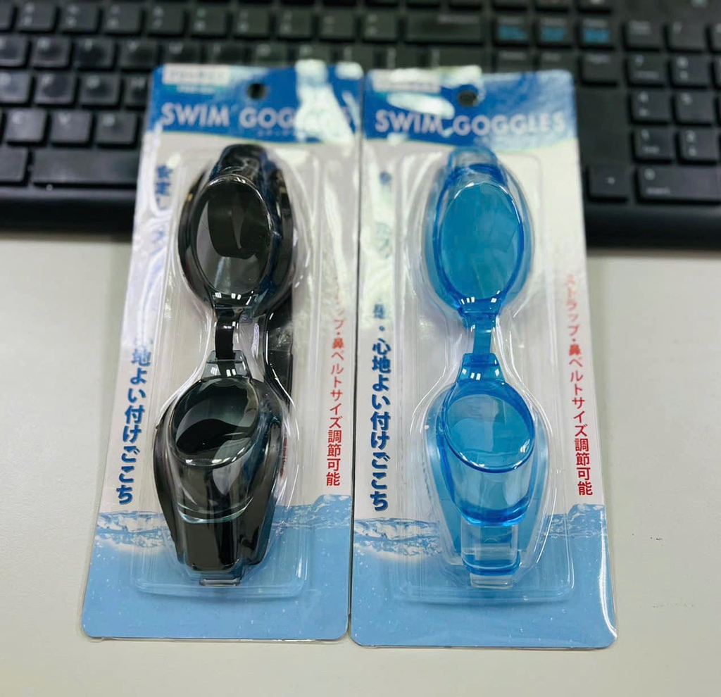 Goggles - Kính Bơi Kháng Khuẩn, Chống Mờ Cao Cấp Goggles Nhật Bản (Màu Xanh)