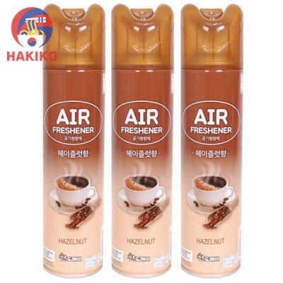 Bình Xịt Thơm Phòng hương cà phê Sandokkaebi Hàn Quốc 300ml  공기청향제 헤이즐넛향