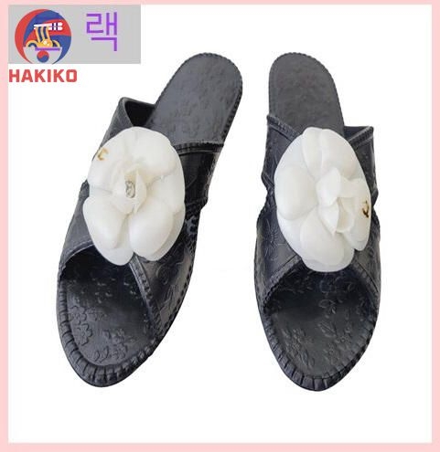 Dép Nhựa Siêu Nhẹ Eva Hình Hoa Đi Trong Nhà Ugby Hàn Quốc 거실화 꽃