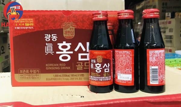 Nước Hồng Sâm Kwangdong Lọ 100Ml Hàn Quốc 홍삼진