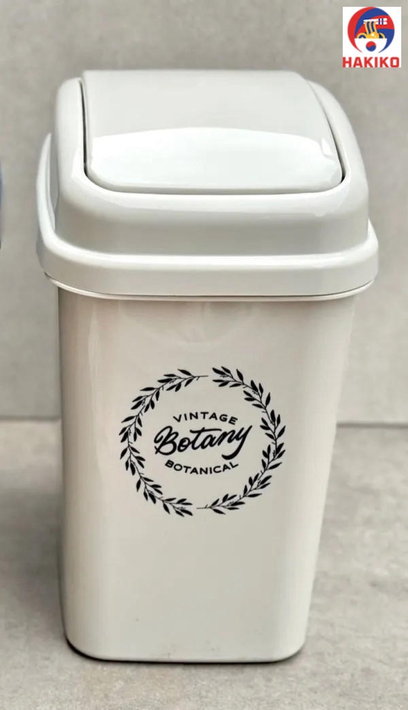 Thùng Rác Nắp Bật 6L Botany Nhật Bản