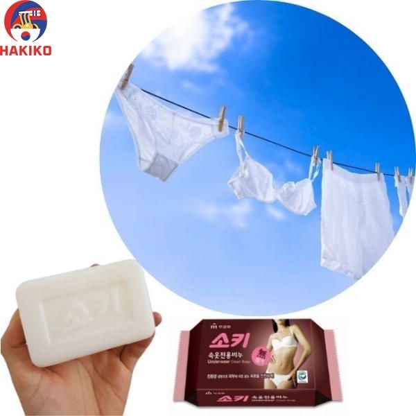 Xà phòng giặt đồ lót Mukunghwa Hàn Quốc 150g 속옷전용 비누