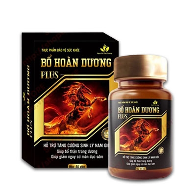 Bổ Hoàn Dương Plus - Giúp phục hồi phong độ bản lĩnh nam nhi