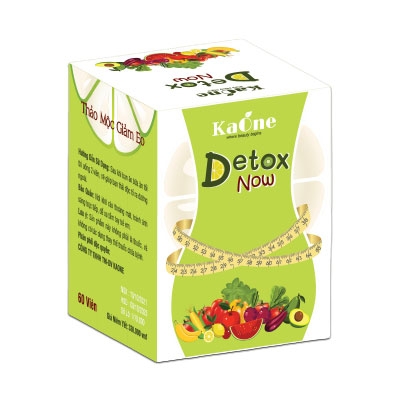 Detox Now - Viên uống giảm mỡ bụng, thanh lọc cơ thể
