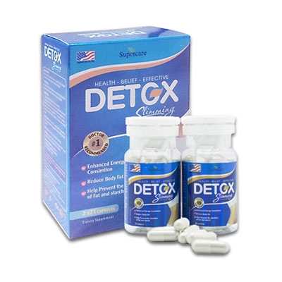 Detox Slimming Capsules USA - Giảm cân đẹp dáng cao cấp của Mỹ