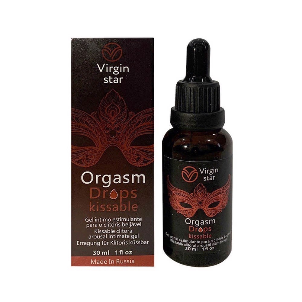 Virgin Star Orgasm Drops Kissable - Gel bôi trơn kích thích cô bé
