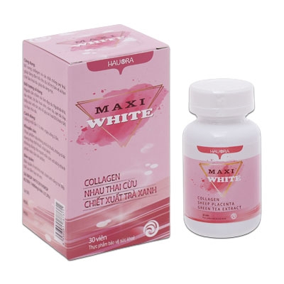 Viên uống hỗ trợ làm đẹp & cải thiện làn da Hauora Maxi White