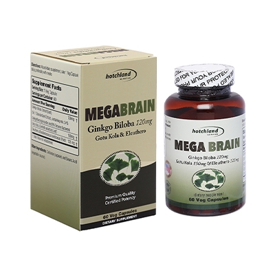 Hotchland Megabrain - Hỗ trợ tăng cường trí nhớ & tuần hoàn máu não