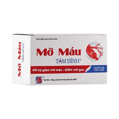 Mỡ Máu Tâm Bình - Hỗ trợ giảm mỡ máu, giảm mỡ gan