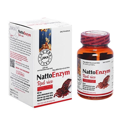 NattoEnzym Red Rice - Bảo Vệ Tim Mạch Và Sức Khỏe Toàn Diện