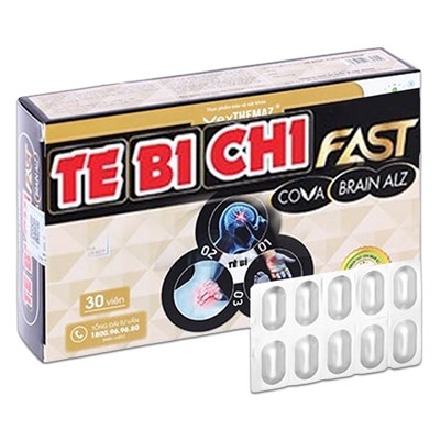 Tê Bì Chi Fast Cova Brain Alz - Viên giảm đau nhức tê bì tay chân