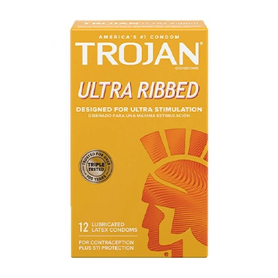 Bao cao su Trojan Stimulations Ulta Ribbed - Thăng hoa cảm xúc của bạn