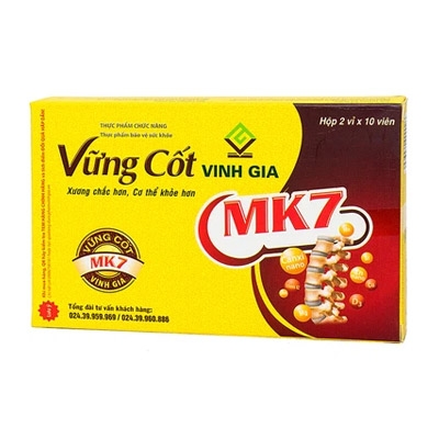 Viên uống Vững Cốt Vinh Gia giúp xương chắc khỏe