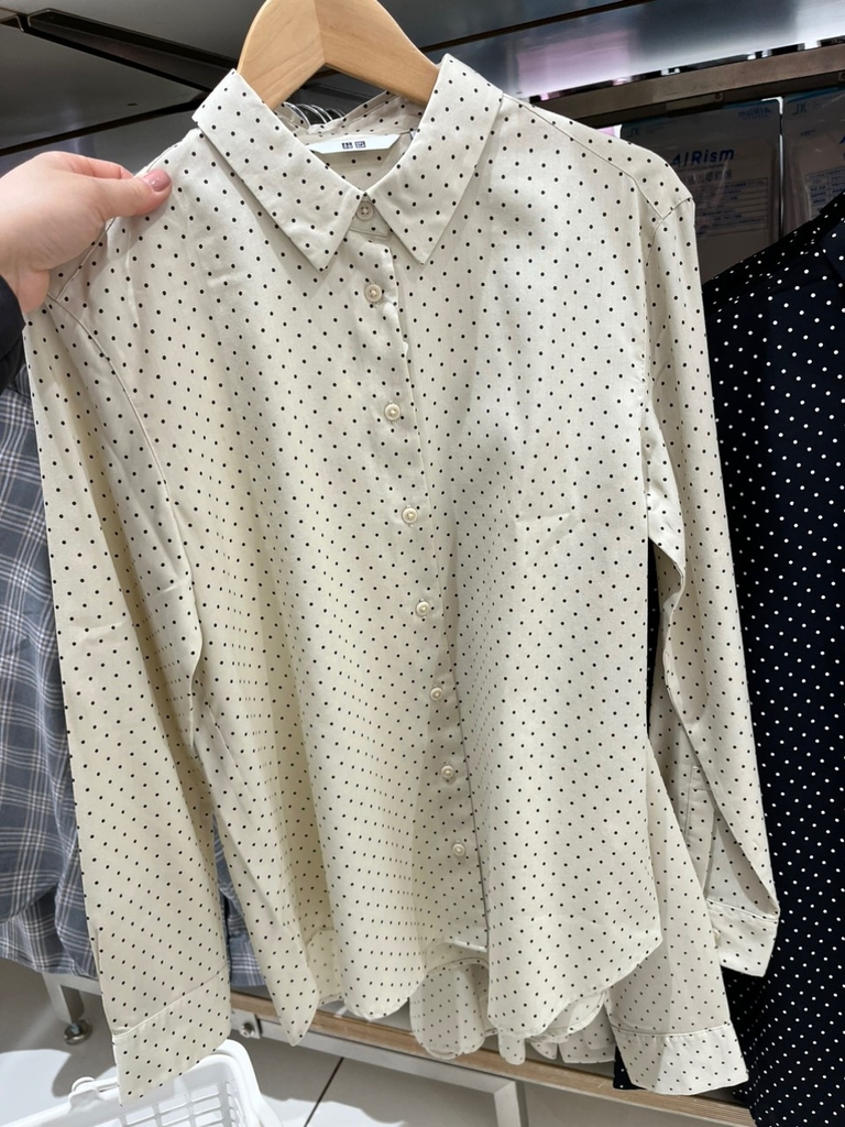 Somi rayon chấm bi uni 452741