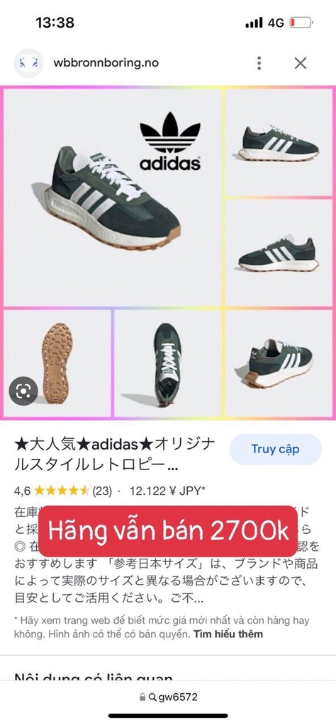 Giầy adidas Gw6572