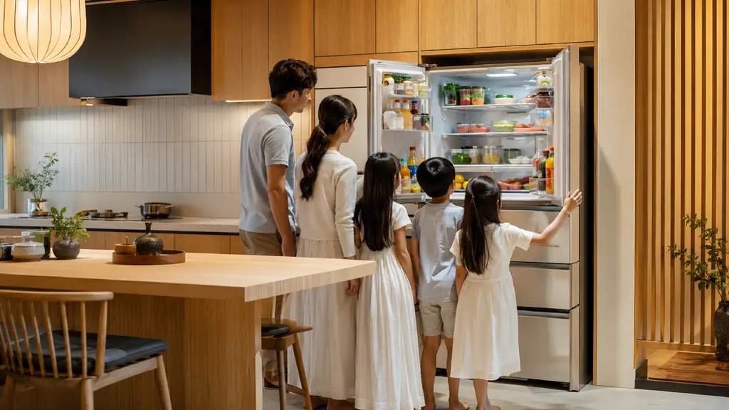 Tủ lạnh Hitachi nội địa Nhật cao cấp phù hợp gia đình đông người