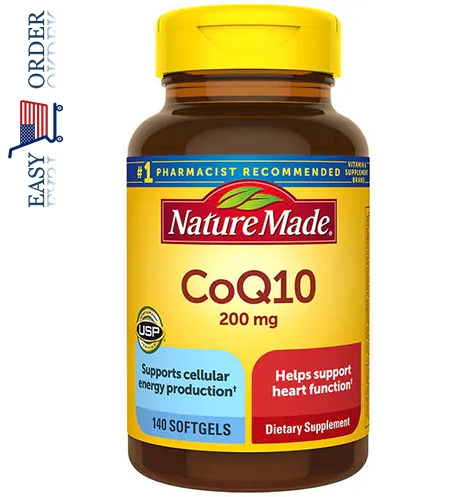 Hỗ trợ tim mạch Nature Made CoQ10 200 mg., 140 Viên