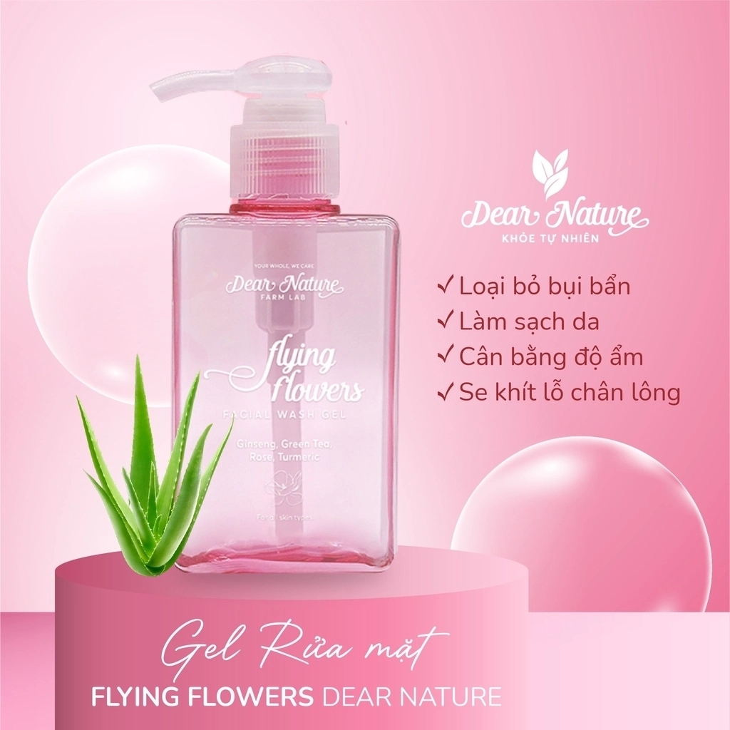 Gel Rửa mặt Flying Flowers 150ml