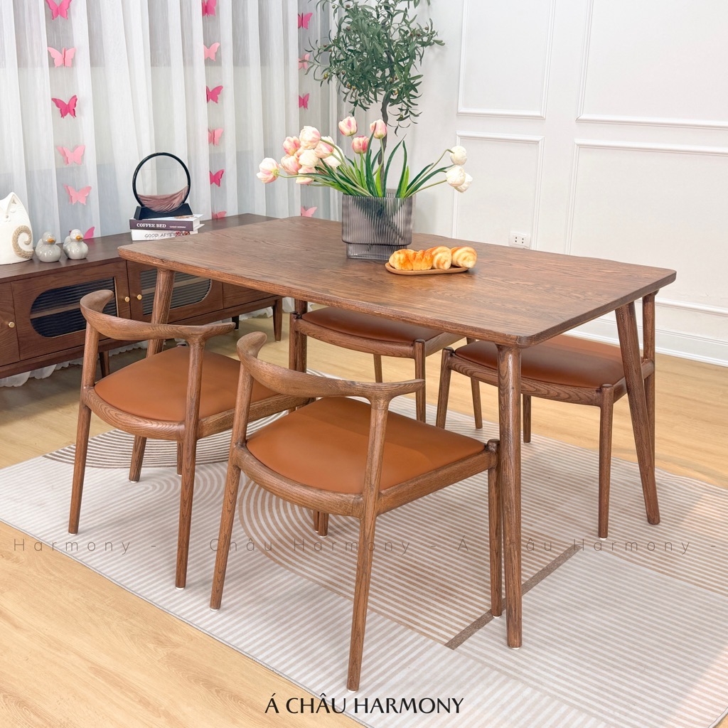 Set bàn ăn Elegant 4 ghế