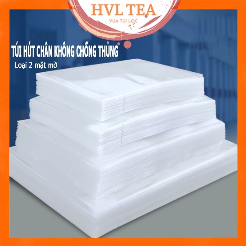 Túi hút chân không thực phẩm mặt trơn, ép chân không cao cấp - HVL TEA