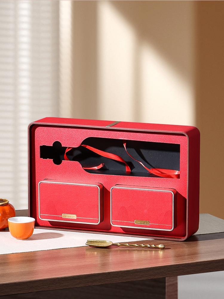 Hộp trà quà Tết cao cấp HVL TEA