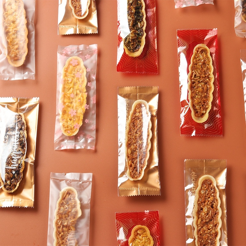 Túi Đựng Bánh Kẹo, Bao Bì Đựng Bánh Kẹo Thuyền Hàn Nhiệt 100 túi/sp - VUA BAO BÌ