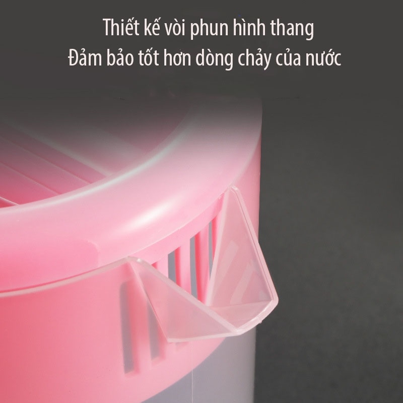 Cốc đong ca đong, chịu nhiệt cao, dung tích lớn, bình đựng nước có nắp - HVL TEA