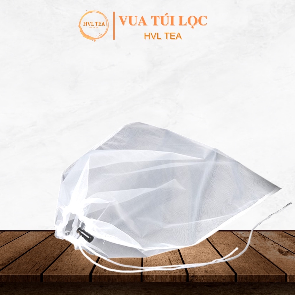 Túi lọc sữa hạt đậu nành, trà, có nút buộc, nhiều kích thước - HVL