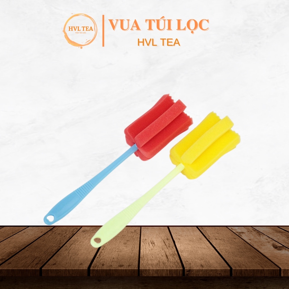 Bàn chải, cọ rửa cốc chén, siêu tiện lợi dễ dàng sử dụng - HVL TEA