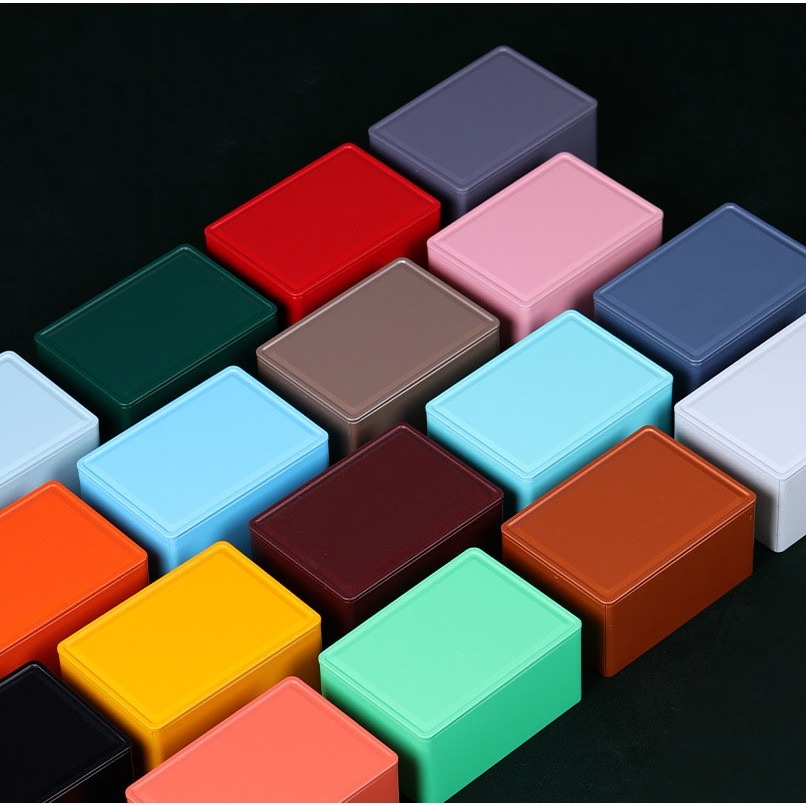 Hộp đựng trà thiếc Chữ Nhật Nắp Rãnh - HVL TEA