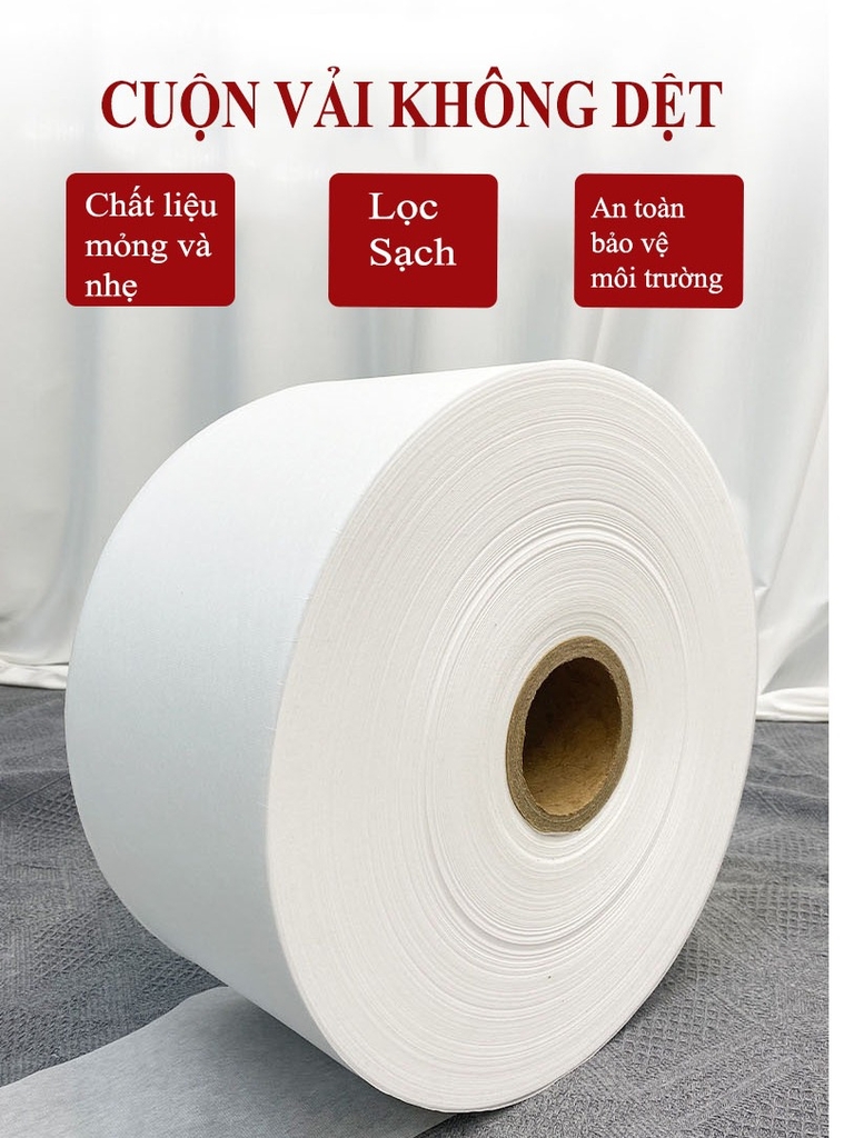 Cuộn túi lọc vải không dệt dùng cho máy hàn nhiệt