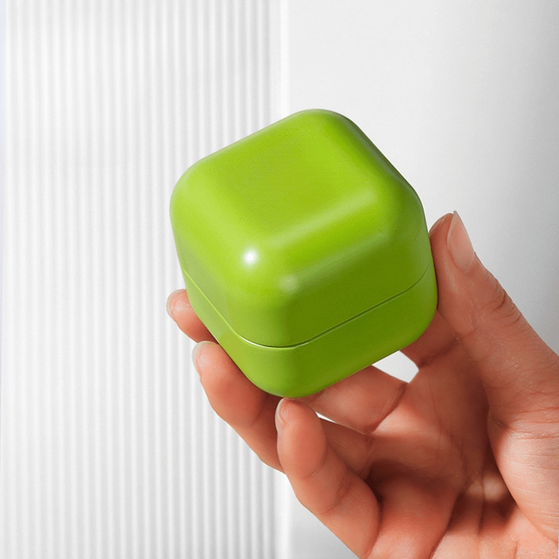 Lon trà thiếc hình quả hồng mini, hộp đựng trà nhỏ gọn mẫu mới - HVL TEA