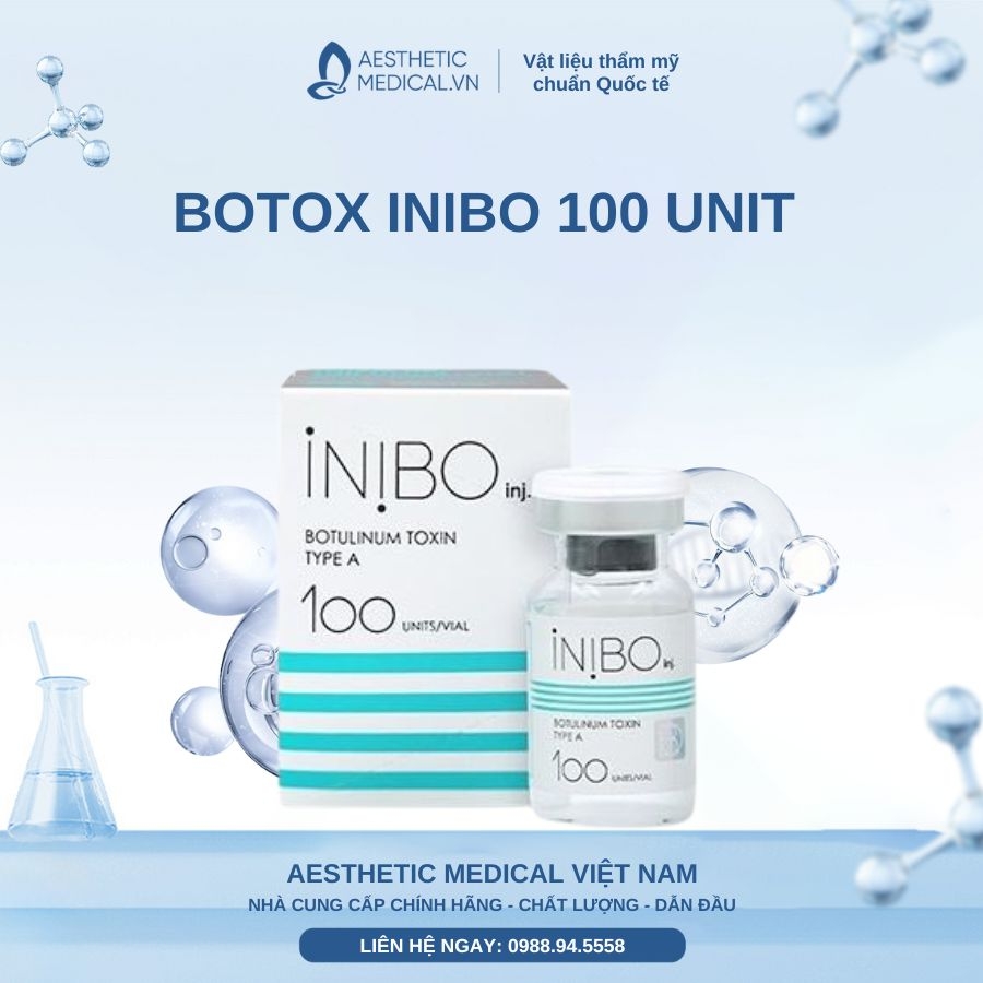 BOTOX INIBO 100 UNIT / BOTOX TIÊM XÓA NHĂN, TIÊM THON GỌN MẶT VÀ TIÊM ...