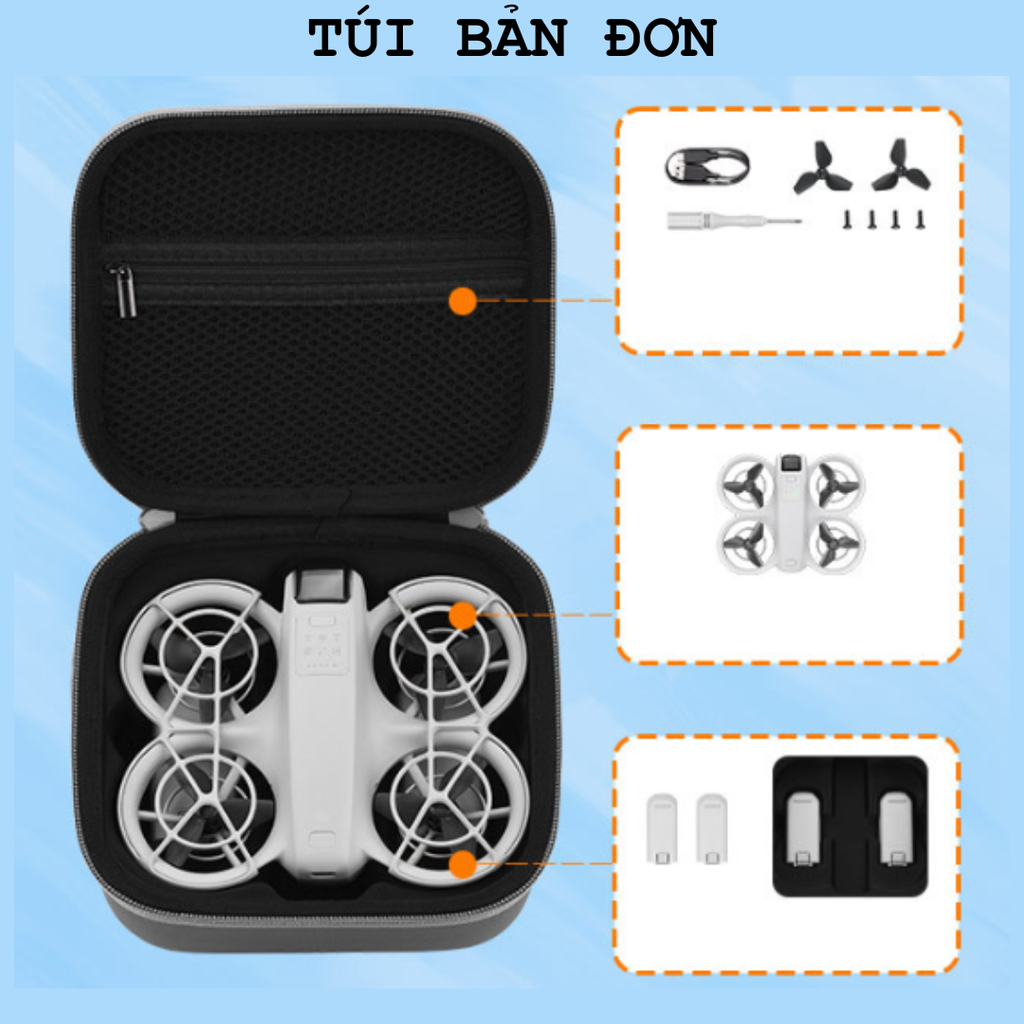 Túi chống sốc cho DJI NEO chống sốc gọn gàng tiện lợi bảo vệ tốt