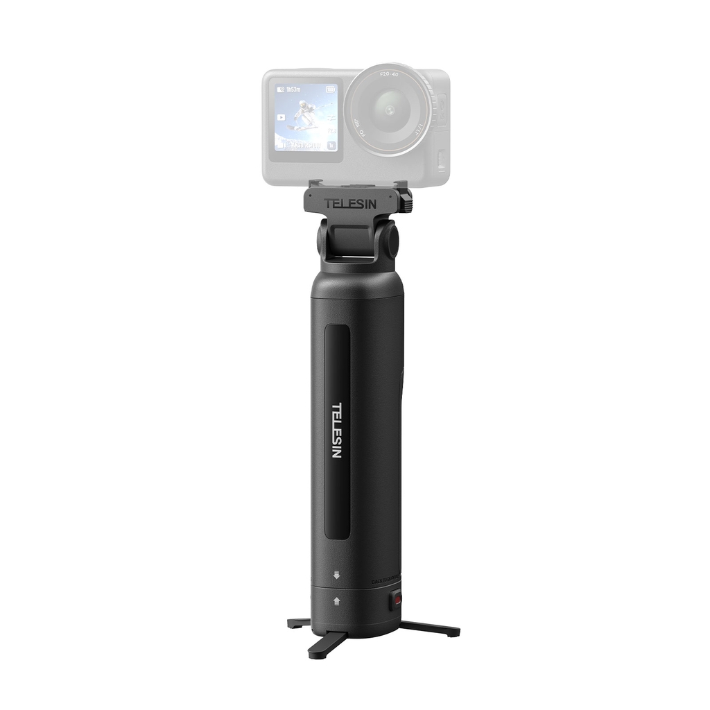 Tay cầm hộp sạc TELESIN cho Action 6 5 Osmo 360 cầm tay tiện dụng