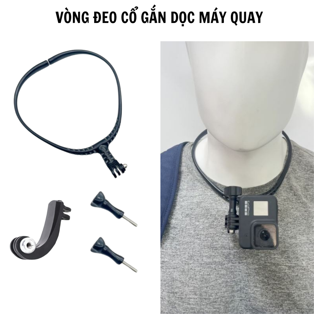 Vòng Đeo Cổ Gắn ActionCam Điện Thoại giá rẻ