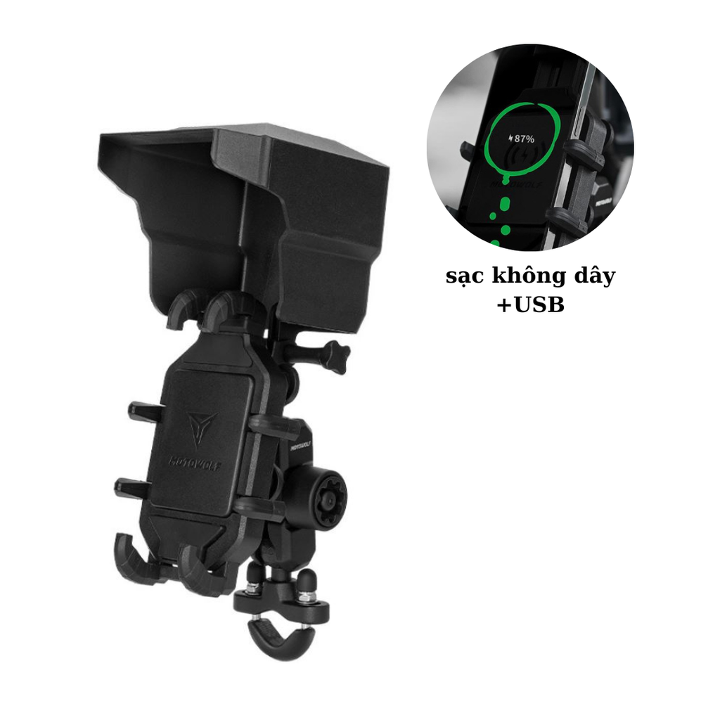 Giá đỡ điện thoại chống rung MOTOWOLF MDL2827