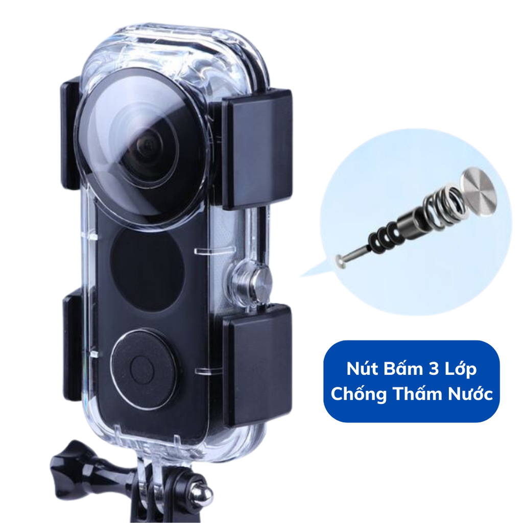 KHUNG CHỐNG NƯỚC BẢO VỆ DÀNH CHO INSTA360 ONE X2