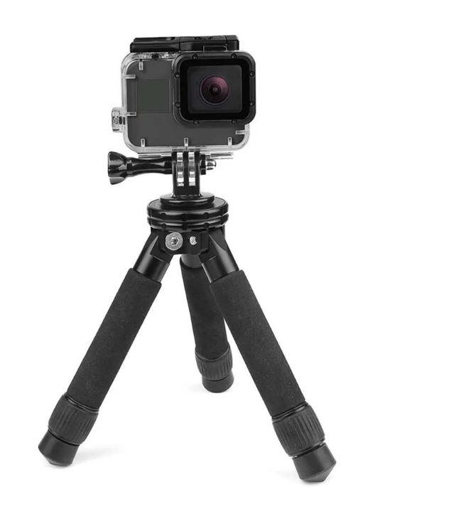 Mount tròn có ren 1/4 gắn tripod ActionCam