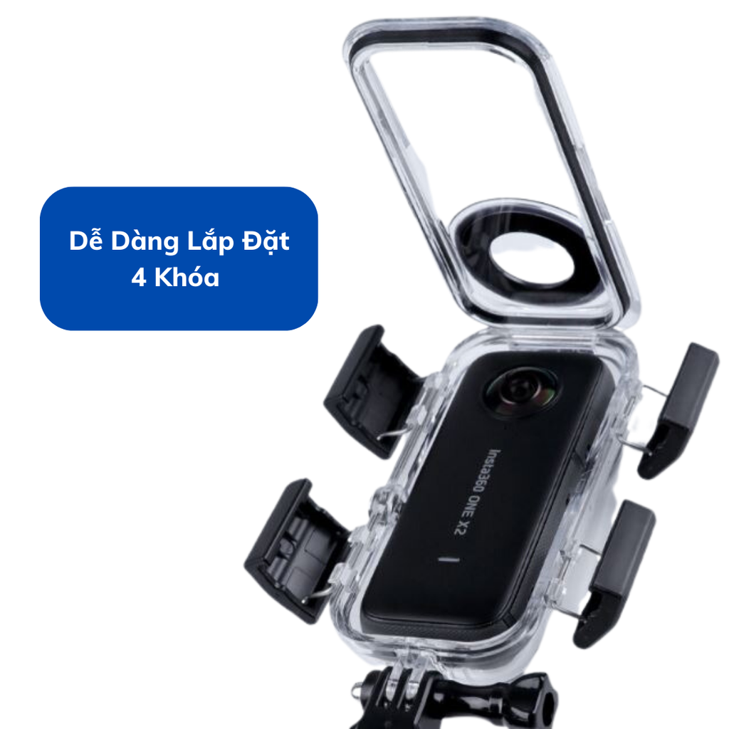 KHUNG CHỐNG NƯỚC BẢO VỆ DÀNH CHO INSTA360 ONE X2