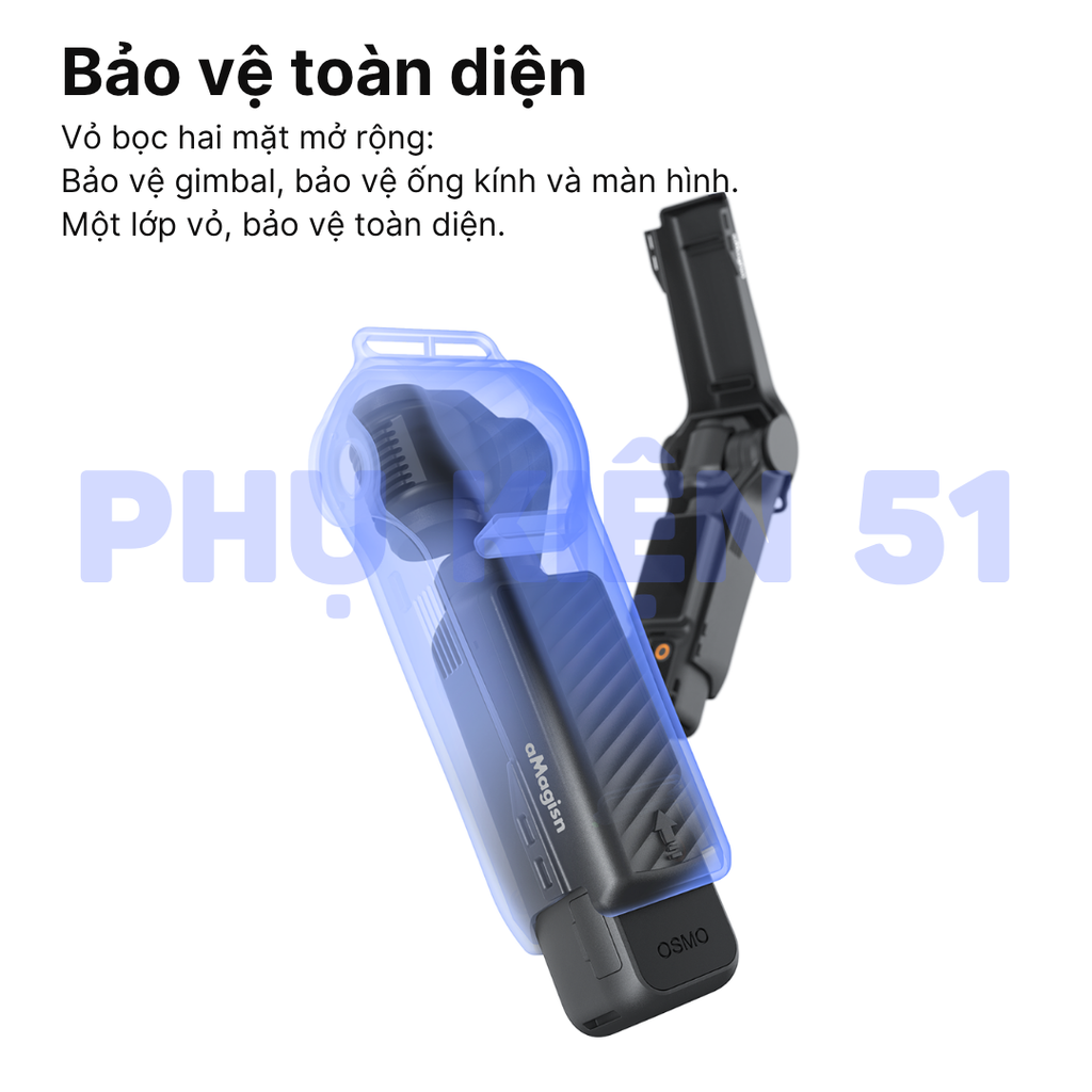 Ốp aMagisn bảo vệ Pocket 4 tránh va đập bảo vệ cụm gimbal