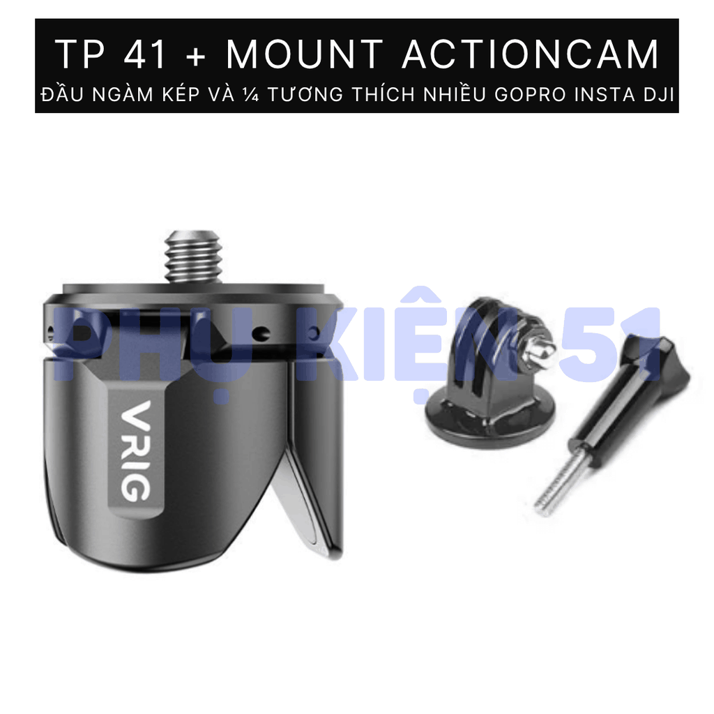 Chân đế Vrig gấp gọn Pocket 3 4 Luna siêu tiện lợi hít nam châm