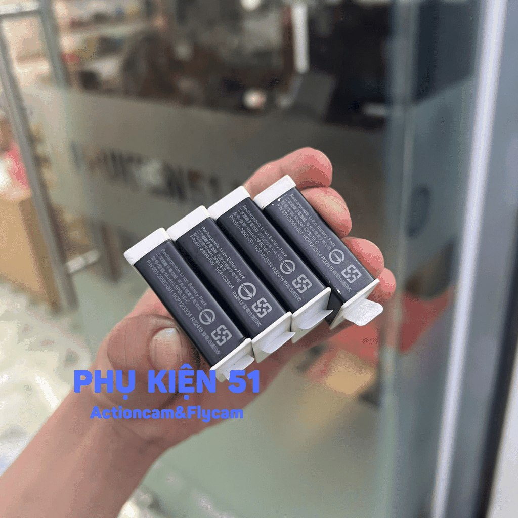 Pin Gopro 12 11 10 9 Black dung lượng 1720mAh thay thế pin theo máy