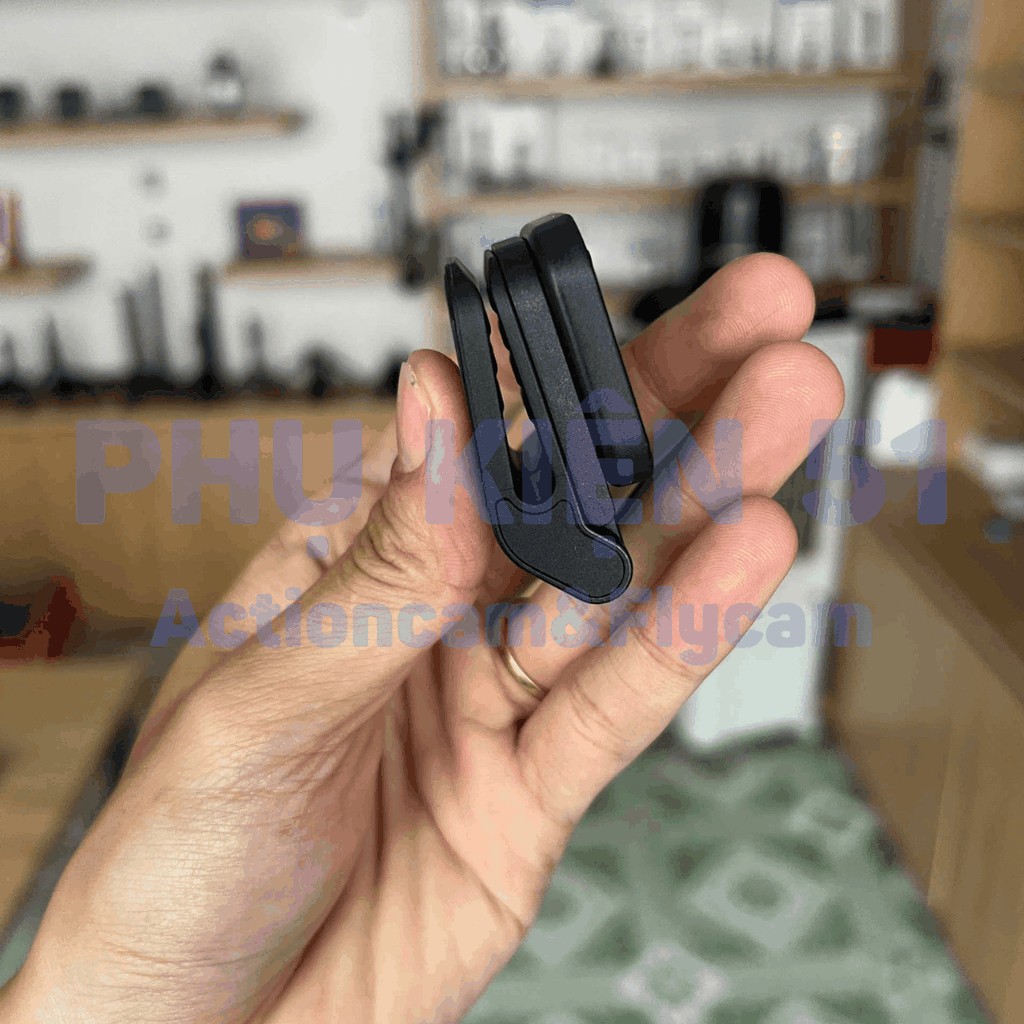 Đế nam châm Telesin kẹp nón Insta360 Go Ultra xoay 360 độ S3-HMH-05-TIS