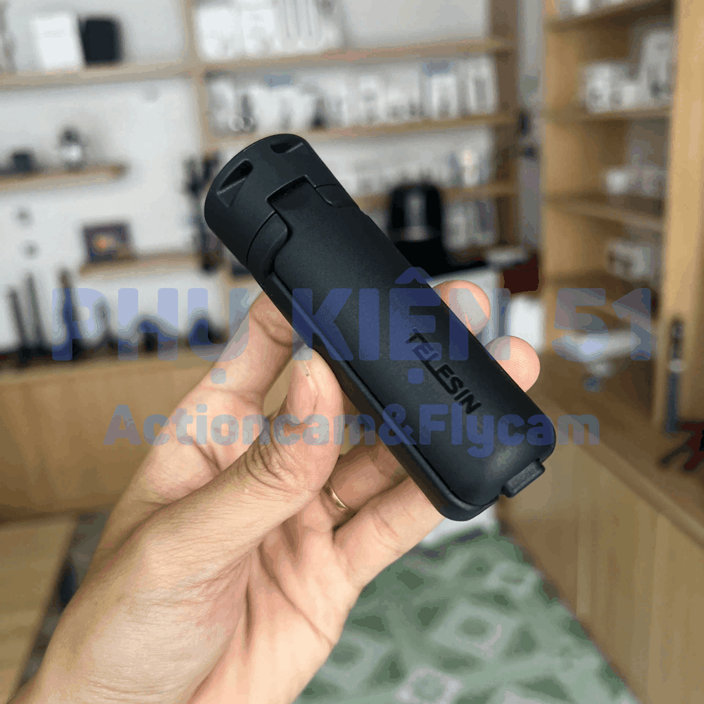 Tripod mini Telesin mở tự động gắn đế Pocket Actioncam để bàn S3-EAK-06