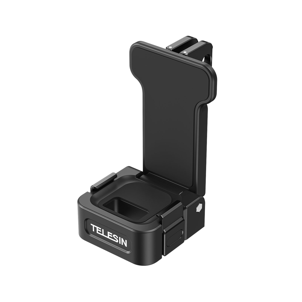 Đế kẹp từ tính Telesin Pocket 4P 4 3 gắn nhiều phụ kiện