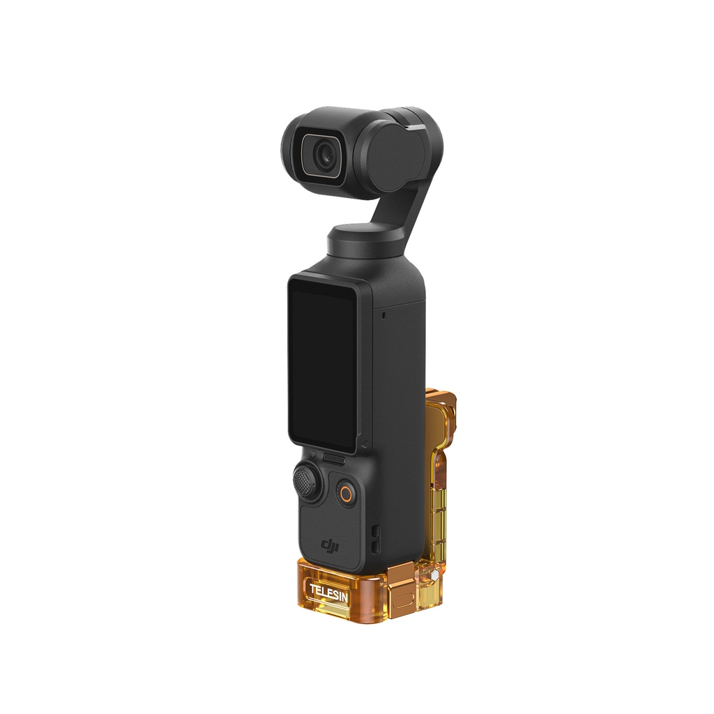 Đế kẹp từ tính Telesin Pocket 4P 4 3 gắn nhiều phụ kiện