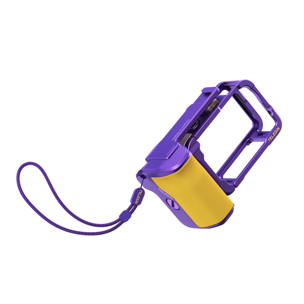 StreetGrip Kit TELESIN cho Action 6 màu đặc biệt - Tay cầm hỗ trợ chụp hình đường phố nghệ thuật