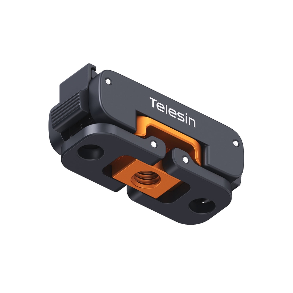 Ngàm tích hợp ren 1/4 Telesin Action 6 Nano  / Osmo 360 II tiện lợi đa năng